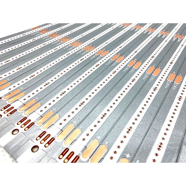 Customized White Film COB FPCB LED Strip Flexible Circuit Board For Automotive Instruments