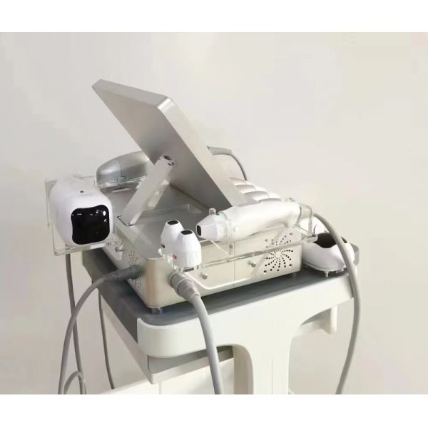 7D HIFU Beauty Machine Liposonic Vaginal Tightening Gold RF 3 In 1 Beauty Machine