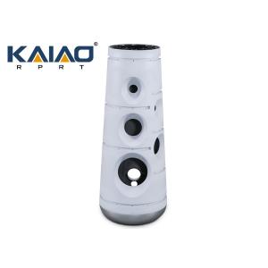 Образец прототипирования пластиковой раковины воздушного охладителя проектирования промышленного объекта быстрый