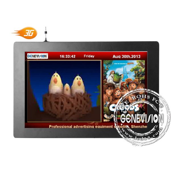 цифровой игрок 3g signage дисплей шины 18,5 дюймов adcertising