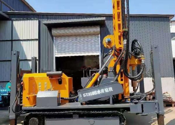 350 medidores diesel flexíveis da perfuração que fura Rig Hydraulic Controlled