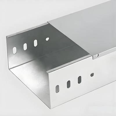 Fully Enclosed Cable Tray 3m Length Non Flammable For Electrical Systems In Industrial Settings