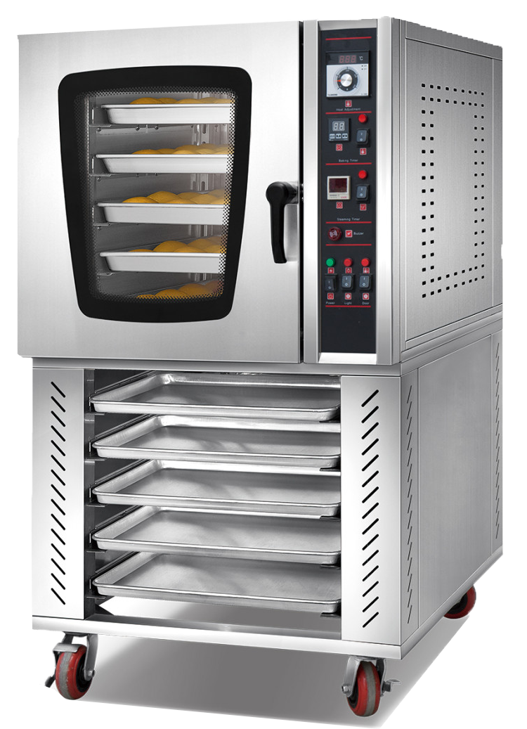 Печь конвекции горячего воздуха пара выпечки ресторанов коммерчески отрегулированная печью электрическая