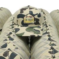 Gorra feito sob encomenda camufla dos chapéus táticos do camionista de Mesh Trucker Cap Curved Brim o logotipo feito sob encomenda