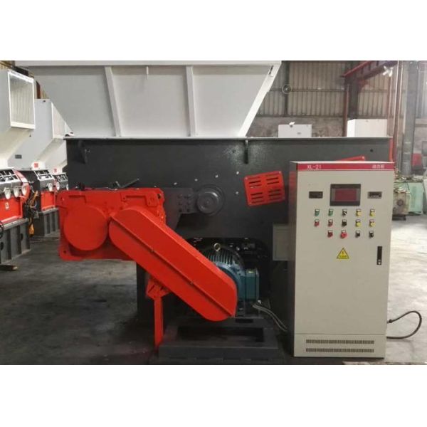 Редуктор поверхности зуба машины шредера 55 Кв пластиковый повторно используя трудный промышленный