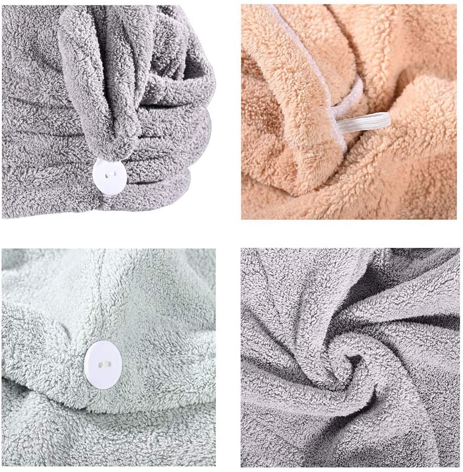 T/T Срок оплаты BSCI Микроволокно для волос Полотенце для волос Женщины Магическое быстрое сушение волос Полотенце