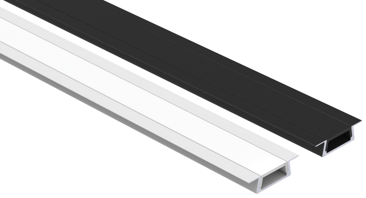 El perfil de aluminio ahuecado 6063 T5 del LED con la cubierta llevó el canal de aluminio