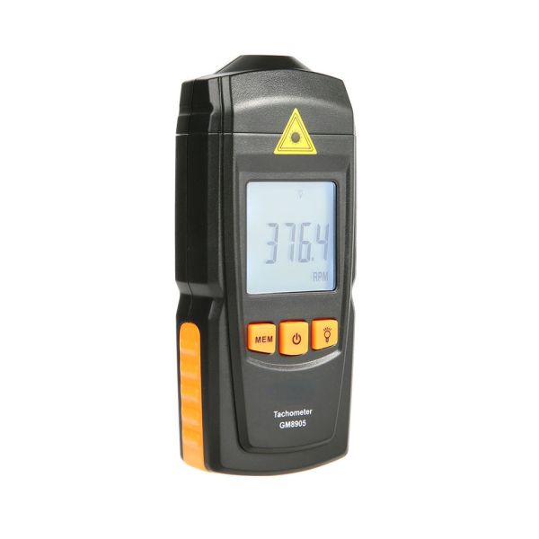 GM8905 Laser Tachometer , 50-500mm Detection