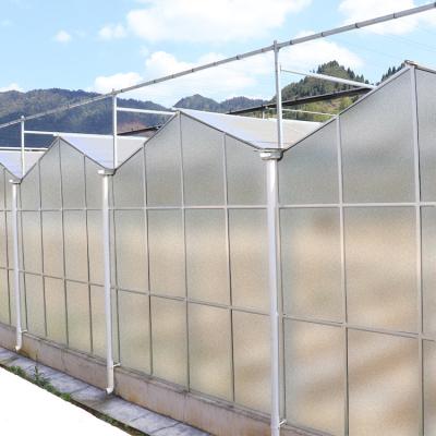 Da estufa clara do policarbonato do filme da agricultura revestimento quadrado transparente da armação de aço
