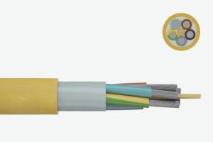 Type (N)TSCGEWÖU – FO (LWL) GM1b Rubber Mining Cable EPR Compound Резиновый горн