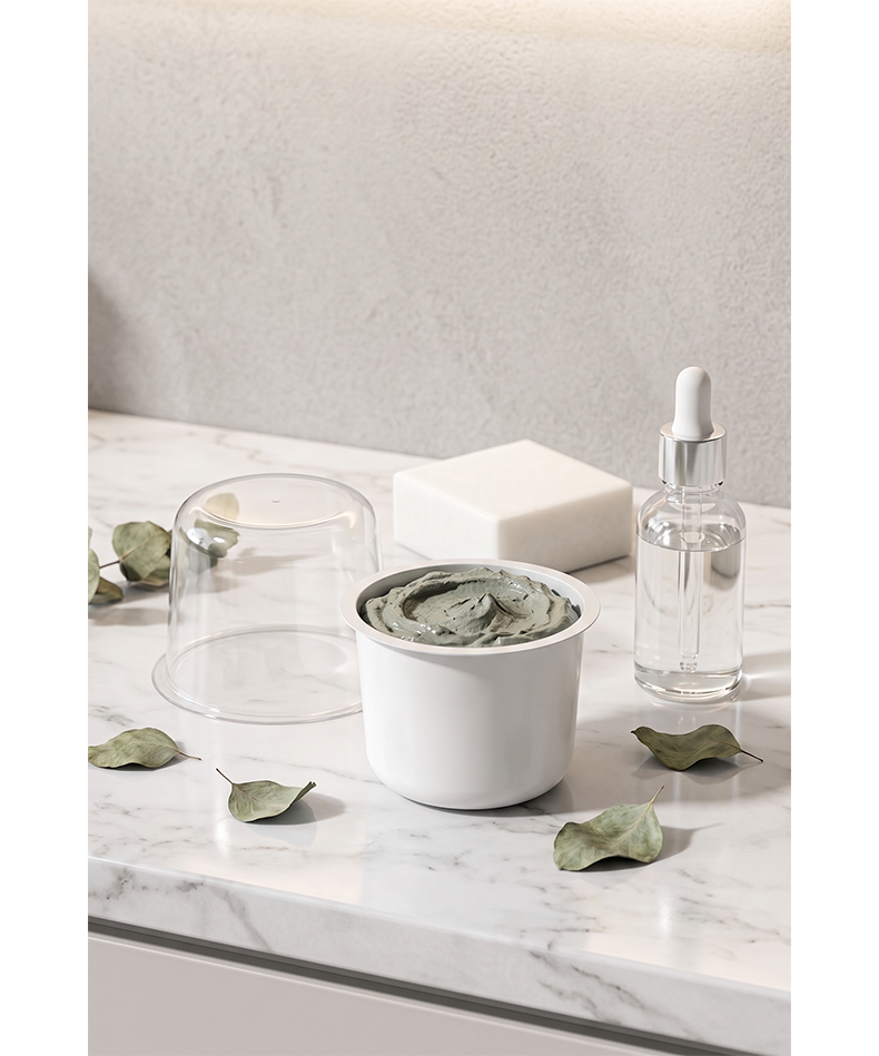 Beauty Mixing Bowl Three Piece Set Of Tools Independently Packaged Facial Mask Bowl Mixing Stick Spoon