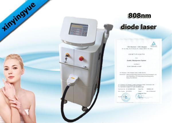 Medical 808nm Alexandrite Laser Hair Removal Machine With 8 Touch Screen
