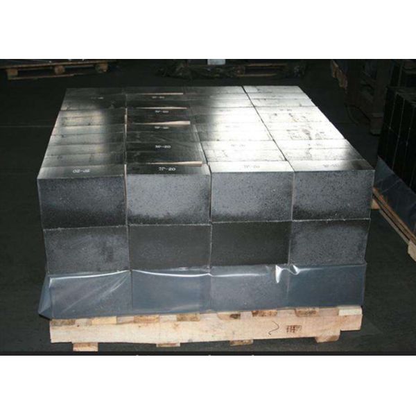 Black Low Porosity Fire Proof Brick Al-Mg-C Brick For Steel Ladle Lining