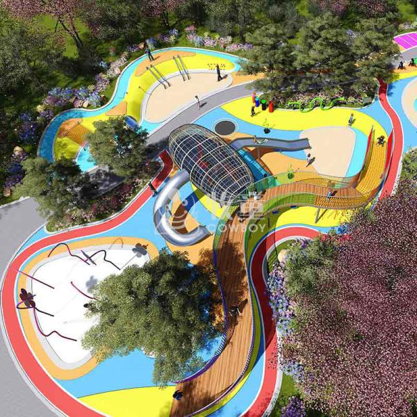 resort hotel outdoor playground equipment resources manufacturer from China