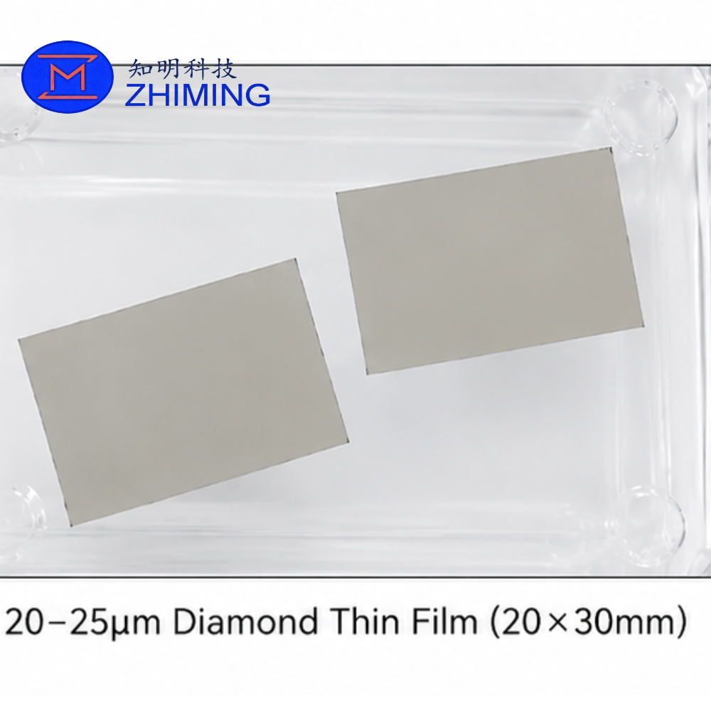 Ultra-Thin Free-Standing Diamond Film for Advanced Packaging and Thermal Management