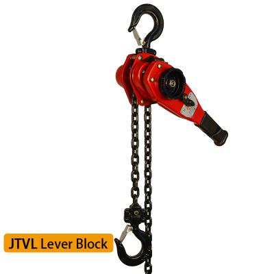JTVL Lever Hoist avec double système de freinage à paille basse tête trois boulons de conception compact