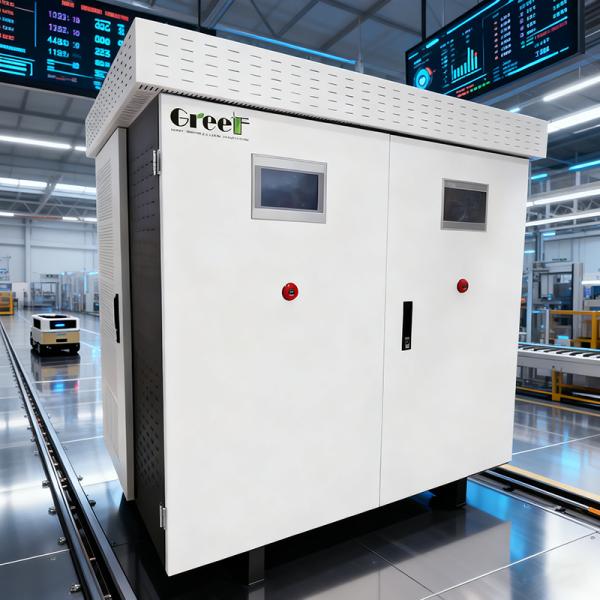 On Grid Controller with 350-450Vdc Battery Voltage Range LCD SMART Touch Screen and 100kW Rated Power for Smart Home Automation