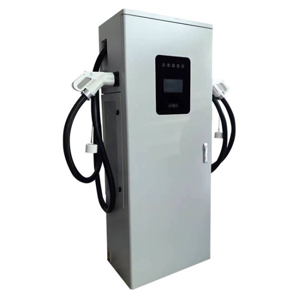 80KW Double Connector Electric Car DC Charging Station for Environmentally-friendly Cars