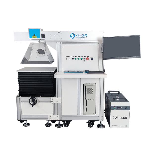 KEYILASER RF Glass Tube 3D CO2 Laser Marking Machine With Big Marking Range