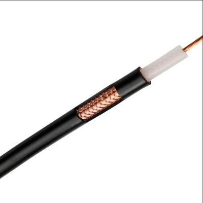 Cabo coaxial personalizado da tevê de 0.81mm RG58U para o sistema da antena