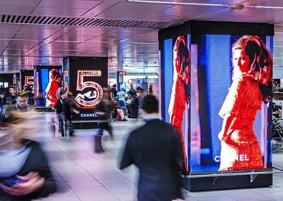 Vídeo conduzido interno da exposição do FCC P5 para shopping/aeroporto SMD2121