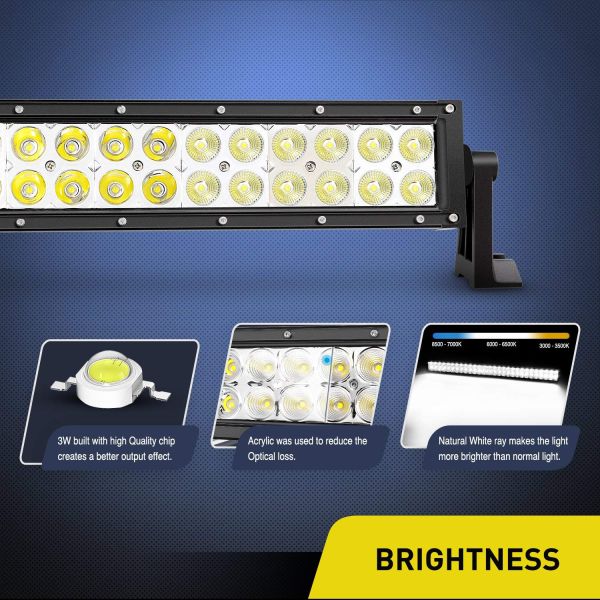 32 Inch Off Road LED Light Bar Combo , Truck SUV ATV Off Road Lights