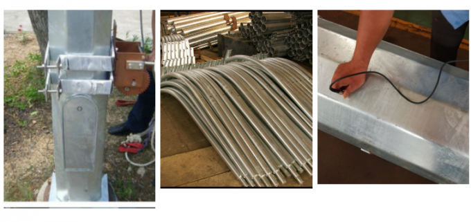 8m 11m 12m IP65 оптическая сборка уличные световые столбы с устойчивостью к электрошокам