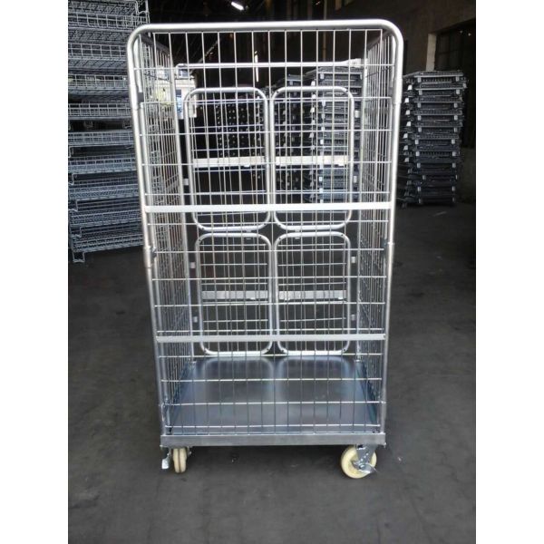 Collapsible Warehouse Roll Cage 1000*800*1600mm With 500kg Load