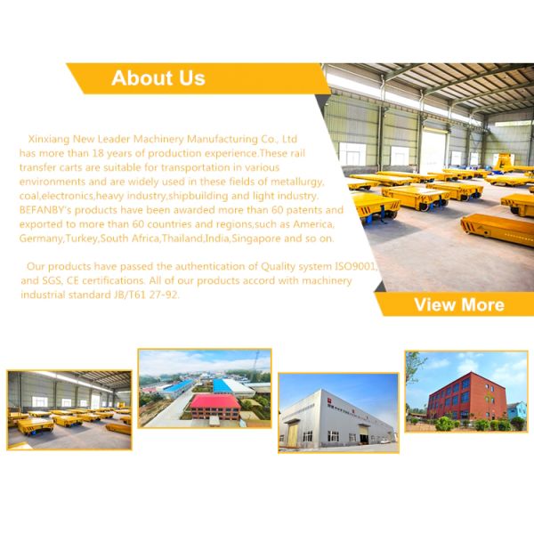 High Quality Motorized Industrial Use Electric Rail Turntable