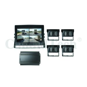 4 Channel 360 Degree Surround View Camera System with AI Pedestrian Detection,
