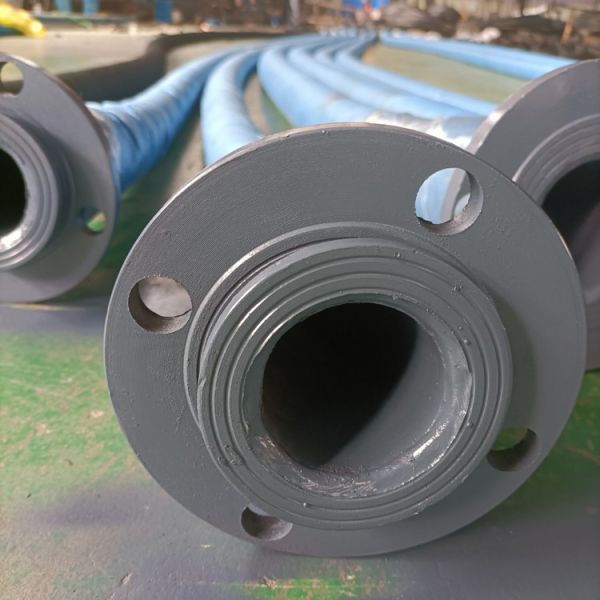 8 pulgadas manguera de descarga de agua coloca el lavavajillas plano manguera de la bomba de goma Camlock