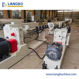 Línea de producción de extrusión de tubos de suministro de agua, gas y petróleo de plástico PE HDPE PPR Máquina de extrusión de tornillo único