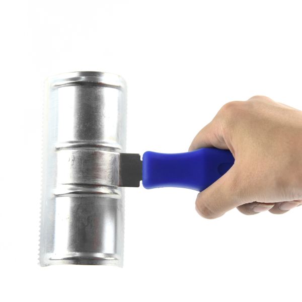 Arch Horse Metal Grooming Comb Plastic Handle Firm High Durability