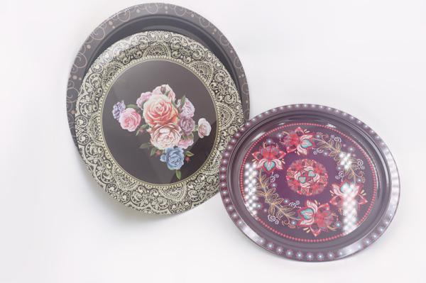 30cm Restaurant Events Flower Bone Plate For Party Decorative