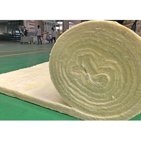 Stable Glass Fiber Blanket Insulation , Nontoxic Rigid Fiberglass Insulation Panels