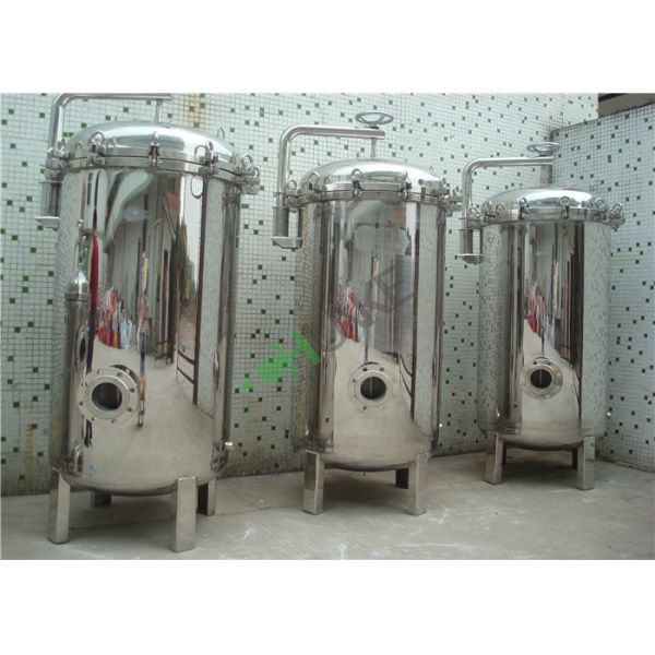 Корпус фильтра патрона нержавеющей стали для косметической индустрии ориентированной на заказчика