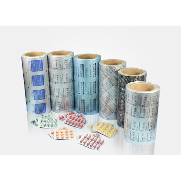 Cold Form Aluminium Blister Foil Printed For Pill Packaging
