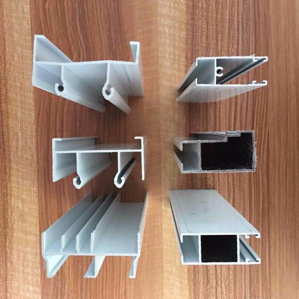 Cameroon Anodized Silver Mat Aluminum Extrusion Profiles 2.0mm For Swing Doors