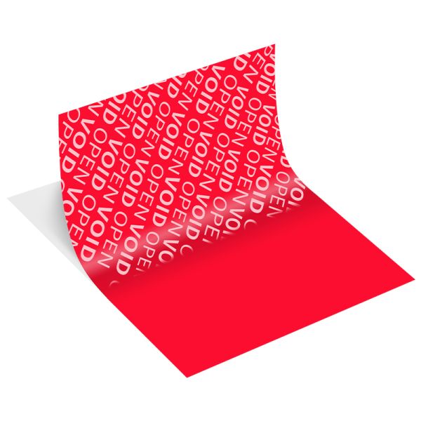Holographic Custom Void Security Seal Sticker for Business Shopping