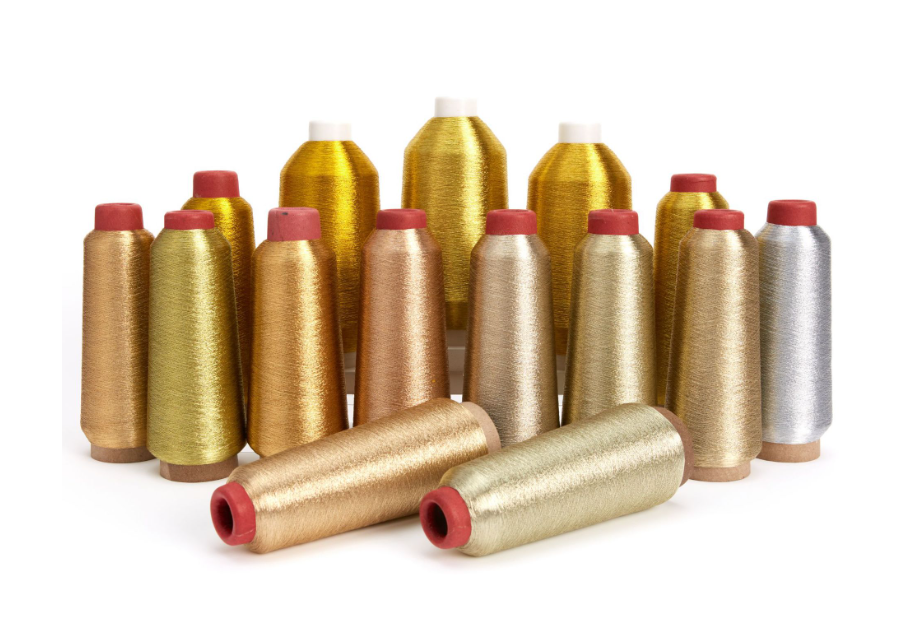 150D/2 Polyester Embroidery Machine Thread High Temperature Resistant Metallic Thread