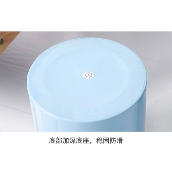 10 Liter 2.64 Gallon Bathroom Kitchen Wastebasket Hand Press Flip