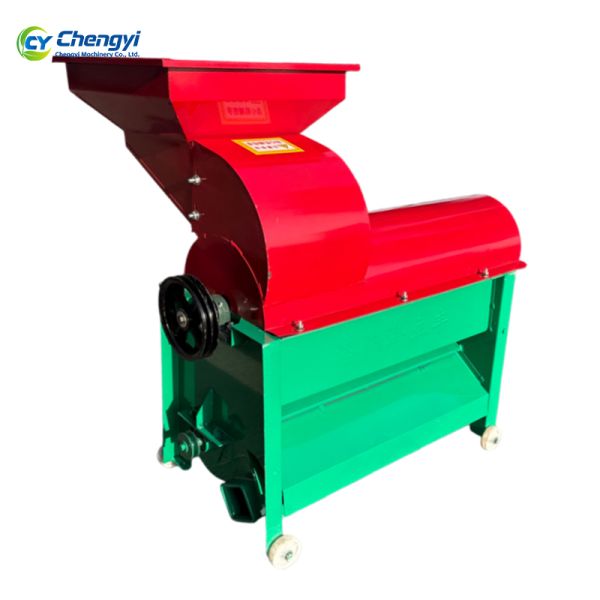 Steel Hammer Corn Thresher Machine Efficient Grain Separator Milling Farm Equipment
