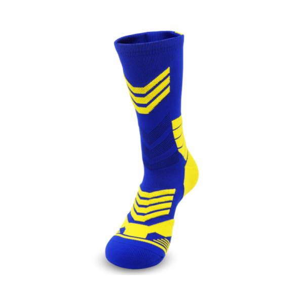 Professional Custom Sports Purple Athletic Racing Cycling Soccer Basketball Socks