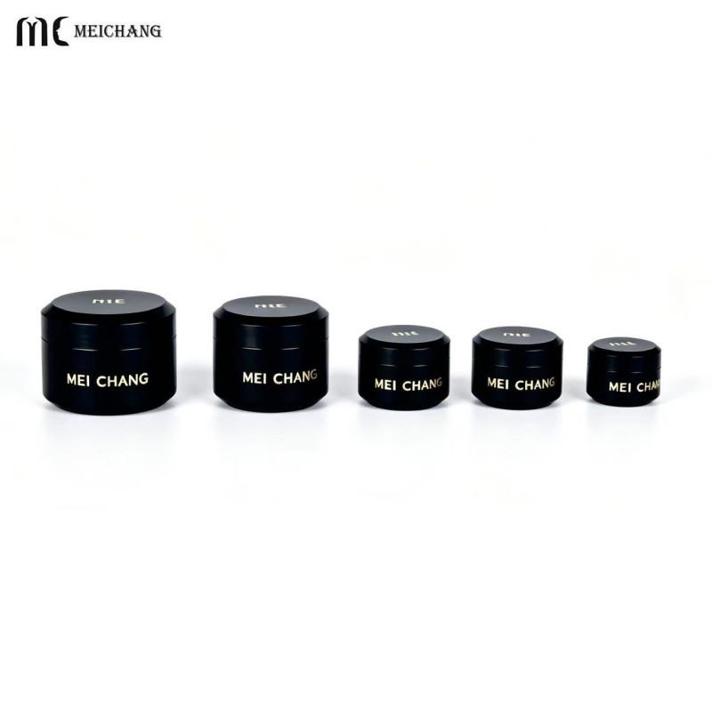 5G 10G 15G 30G 50G Custom PCR Electroplated double layer Cream Jar Dopamine Color Cosmetic Packaging for Skincare Brands(MC-P-556)