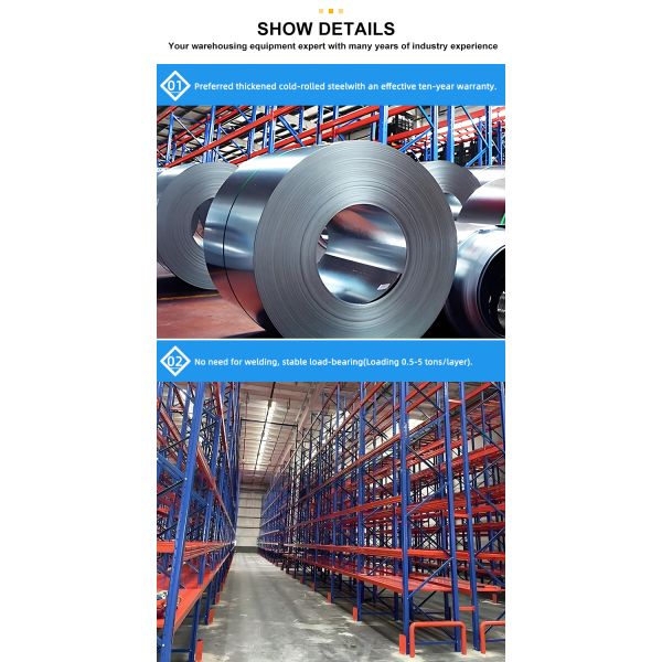 Pallet Rack System Industrial Storage Shelves Industrial Heavy Storage Rack System