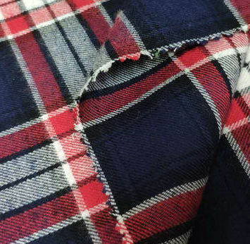 Breathable Cotton 32X32 Yarn Dyed Plaid Cotton Fabric Grid Pattern