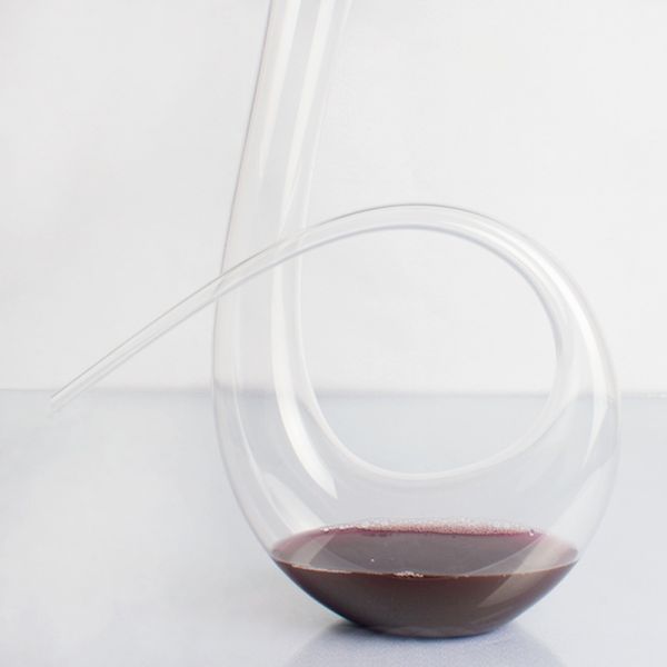 форма латунной аппаратуры дизайна стеклянного аэратора графинчика вина 1500мл классическая