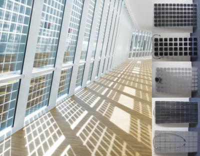 Mono categoria fotovoltaico de vidro dobro bifacial dos sistemas T5 da fachada