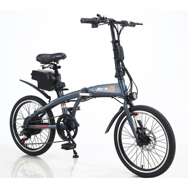 Lightweight and Portable Electric City Bicycle with High Capacity Battery Foldable