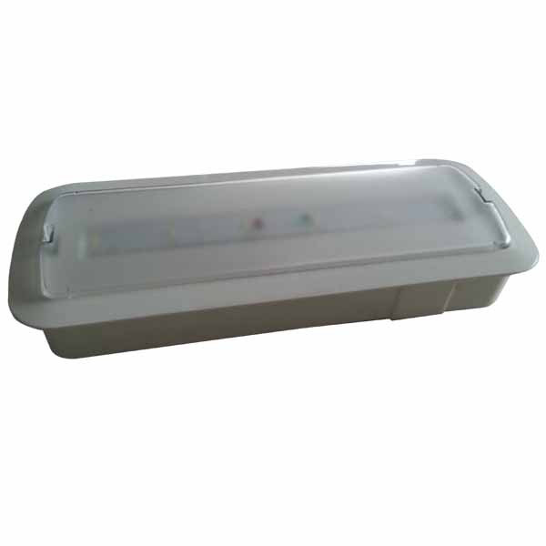 Exterior SMD 5730 LED Rechargeable Emergency Bulkhead Lamp Ni-Cd Battery L116N-C1